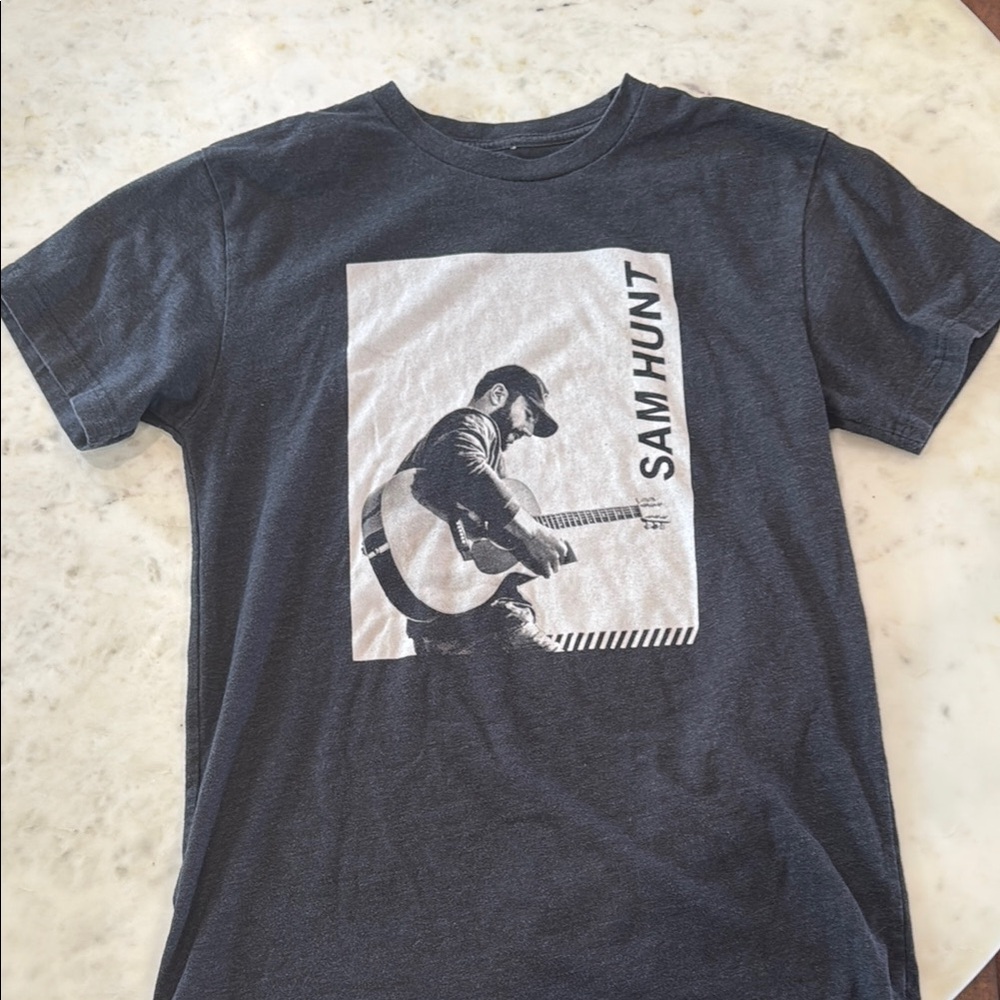 Sam Hunt Graphic Men's T-Shirt - Black